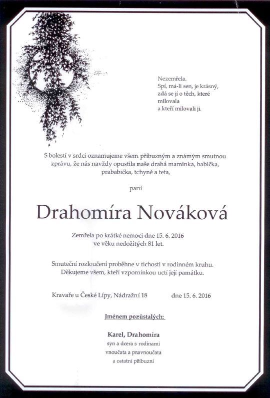 Drahomíra Nováková